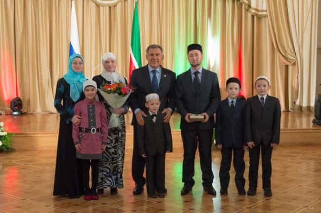 Многодетная семья в Татарстане
