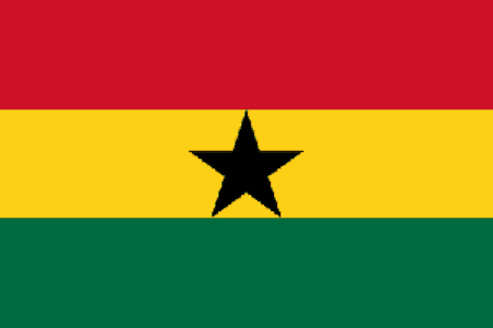 Рисунок 5. Флаг Ганы.