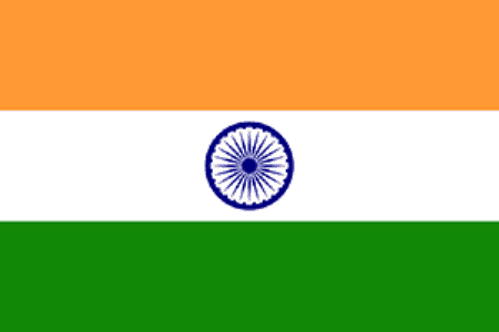 Рисунок 2. Флаг Индии.