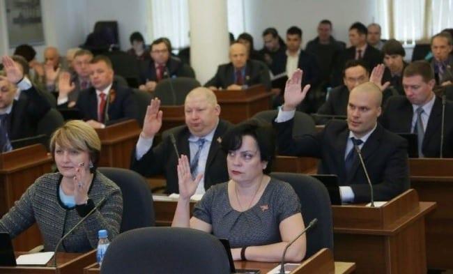 Рисунок 3. Голосование парламентариев Думы г. Владивостока