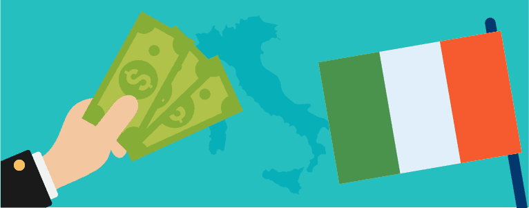 средняя зарплата в италии