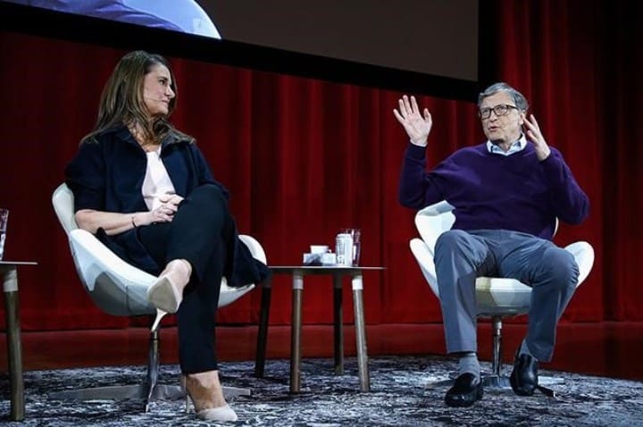 Рисунок 2. Bill Gates и его супруга Melinda