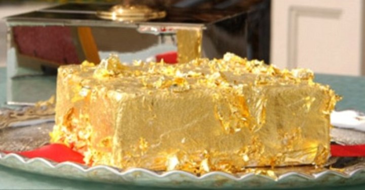 6. Sultan's golden cake (золотой султанский торт), 1 000 $