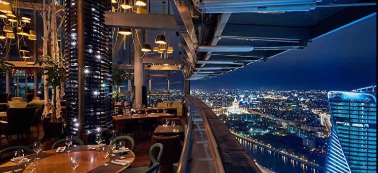 Сколько стоит поесть в ресторане в башне «Федерация»